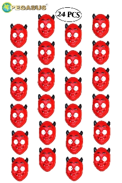 MASCHERA DIAVOLETTO EVA CF 24 PZ